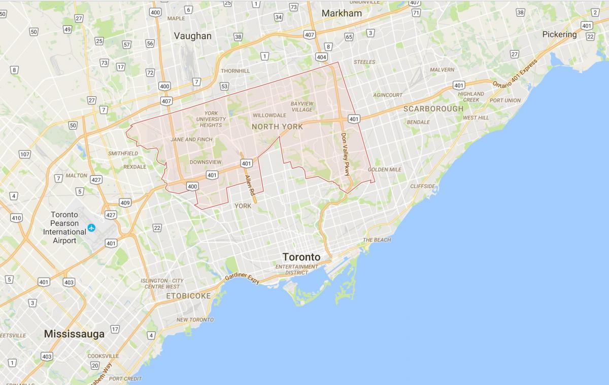 Şəhərin xəritəsi, Toronto, Toronto