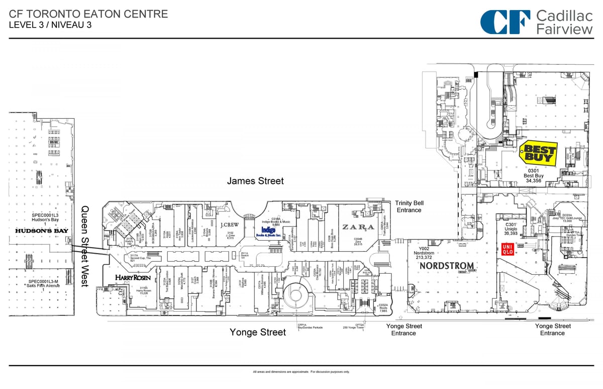 Kart Toronto yedim şəhər səviyyəsi 3