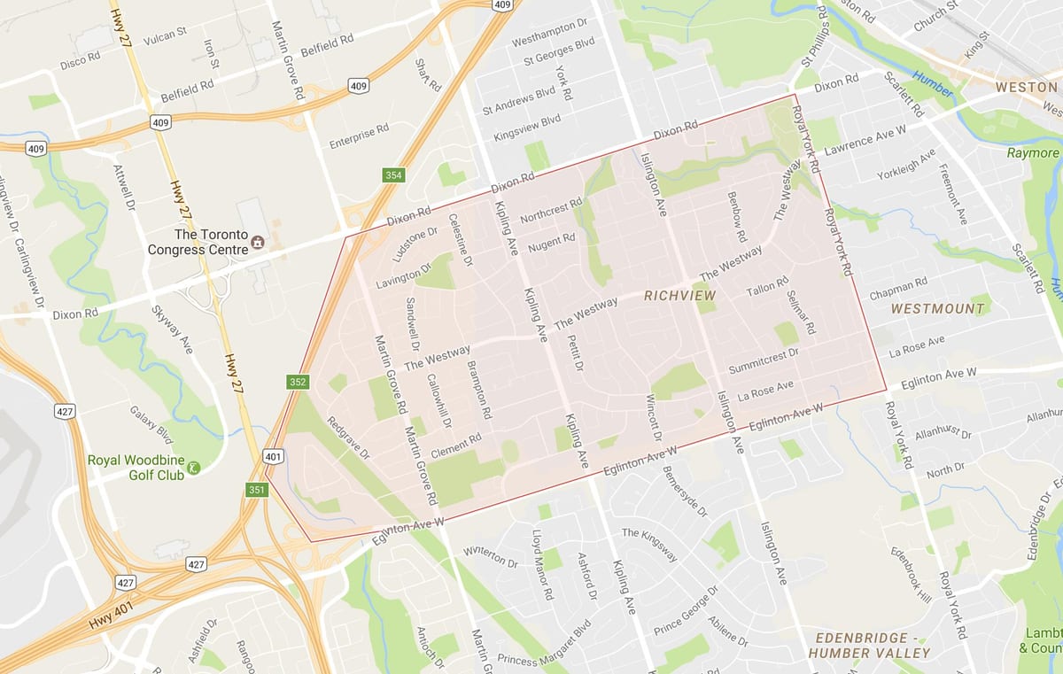 Kart yeri ətraf Toronto