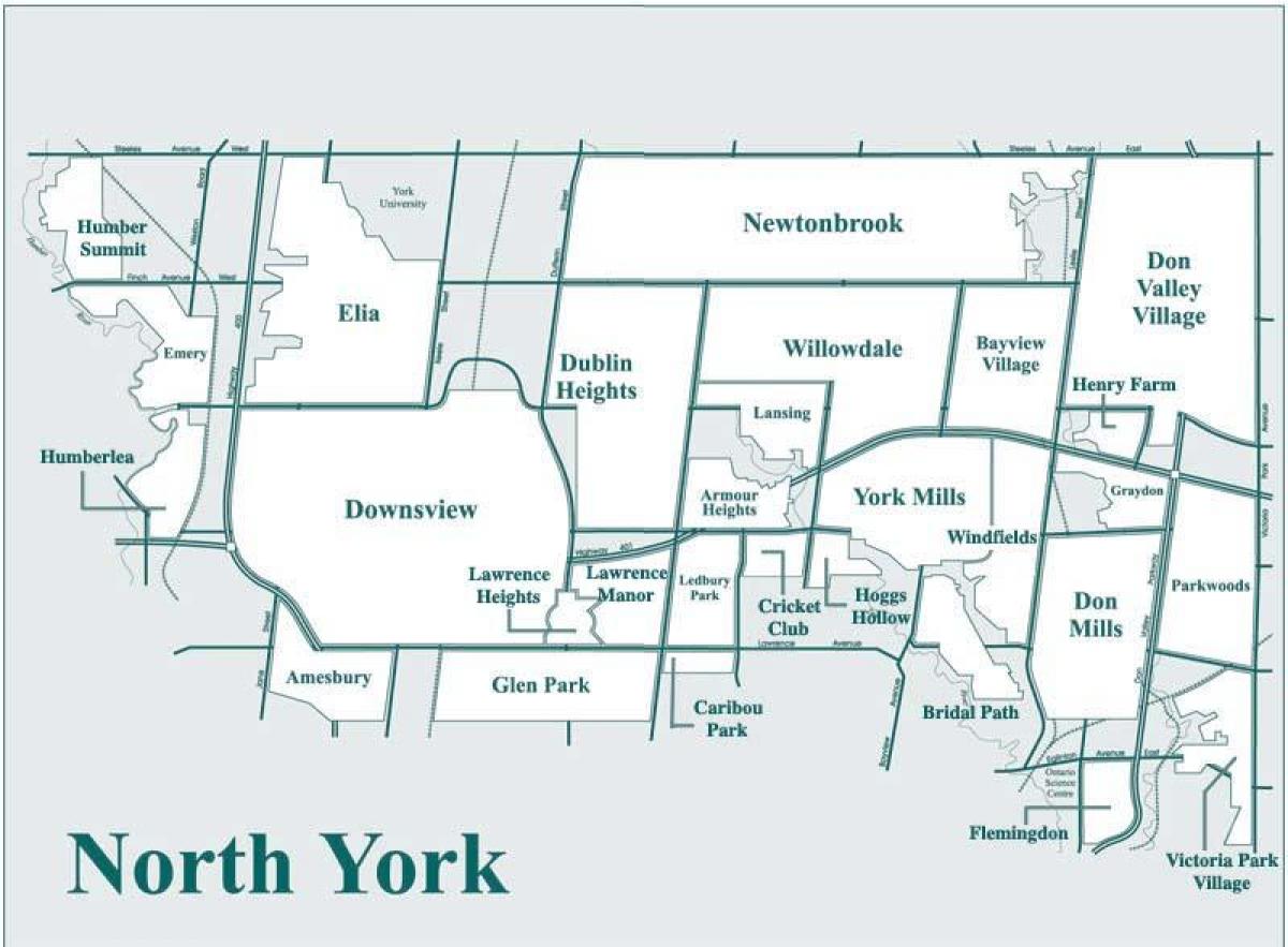 Kart Норт-York