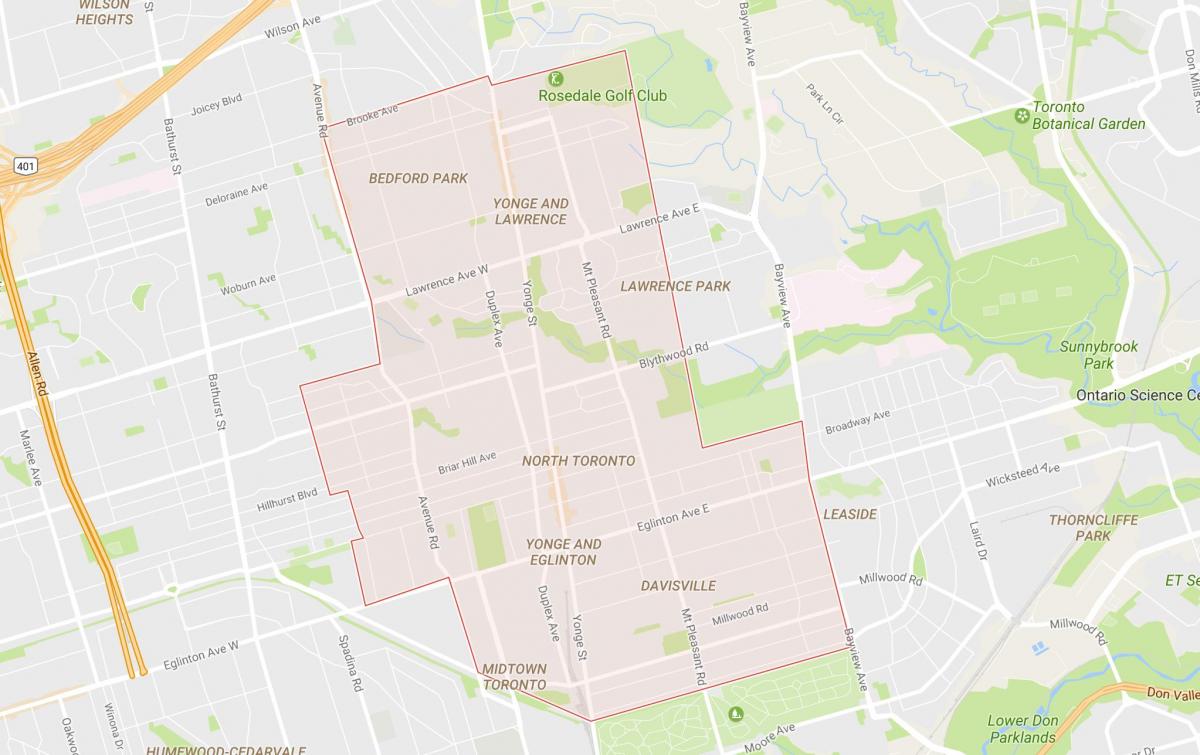 Kart Şimali пригорода Toronto
