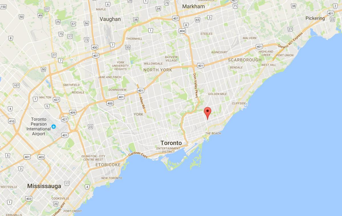 Kart Şərqi Данфорт rayonu, Toronto
