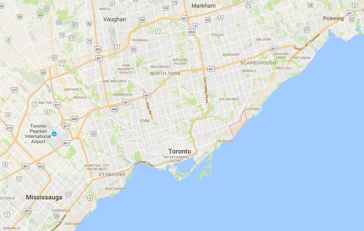 Kart ağcaqayın döyürdü rayonu, Toronto