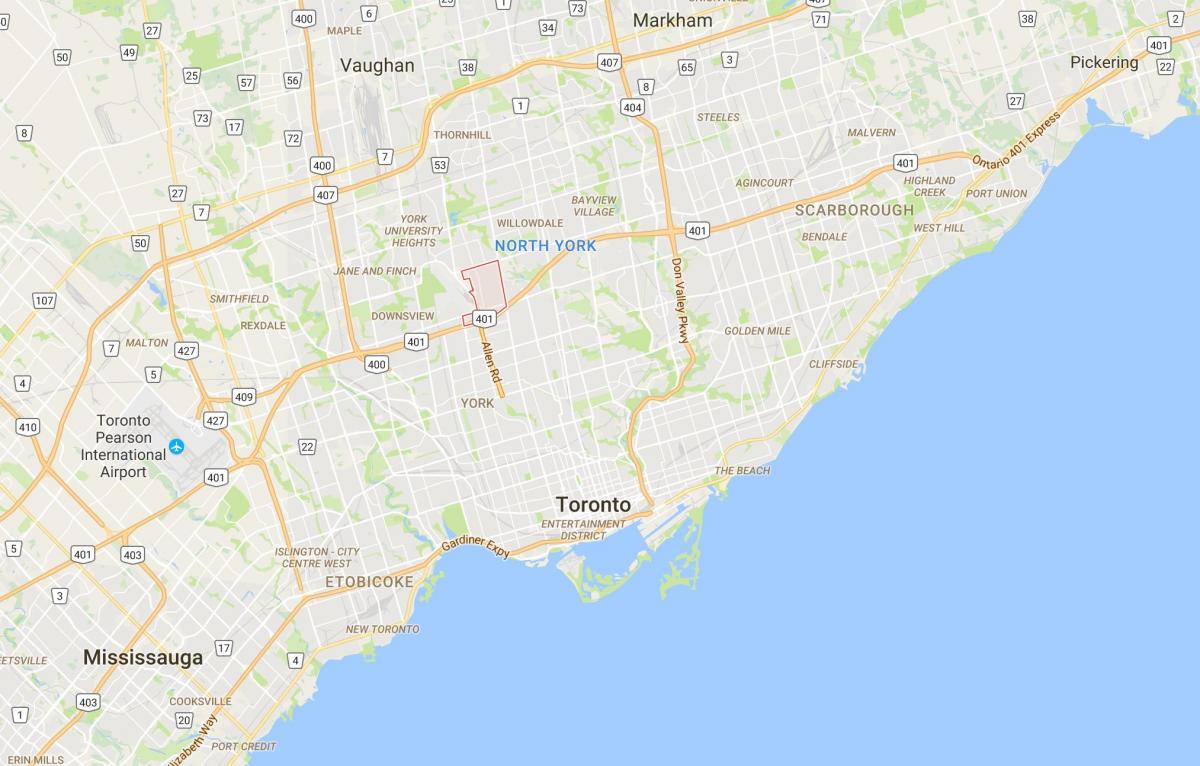Kart Клантоне rayonunda Toronto