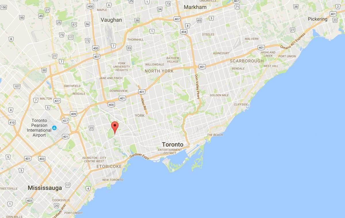 Kart Ламбтон rayonu, Toronto