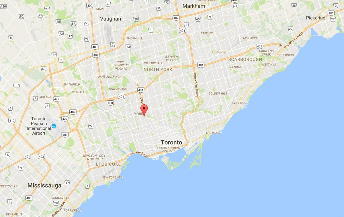 Kart Дубрава–Воган rayonu, Toronto