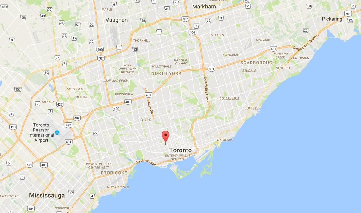 Kart Палмерстон rayonu, Toronto