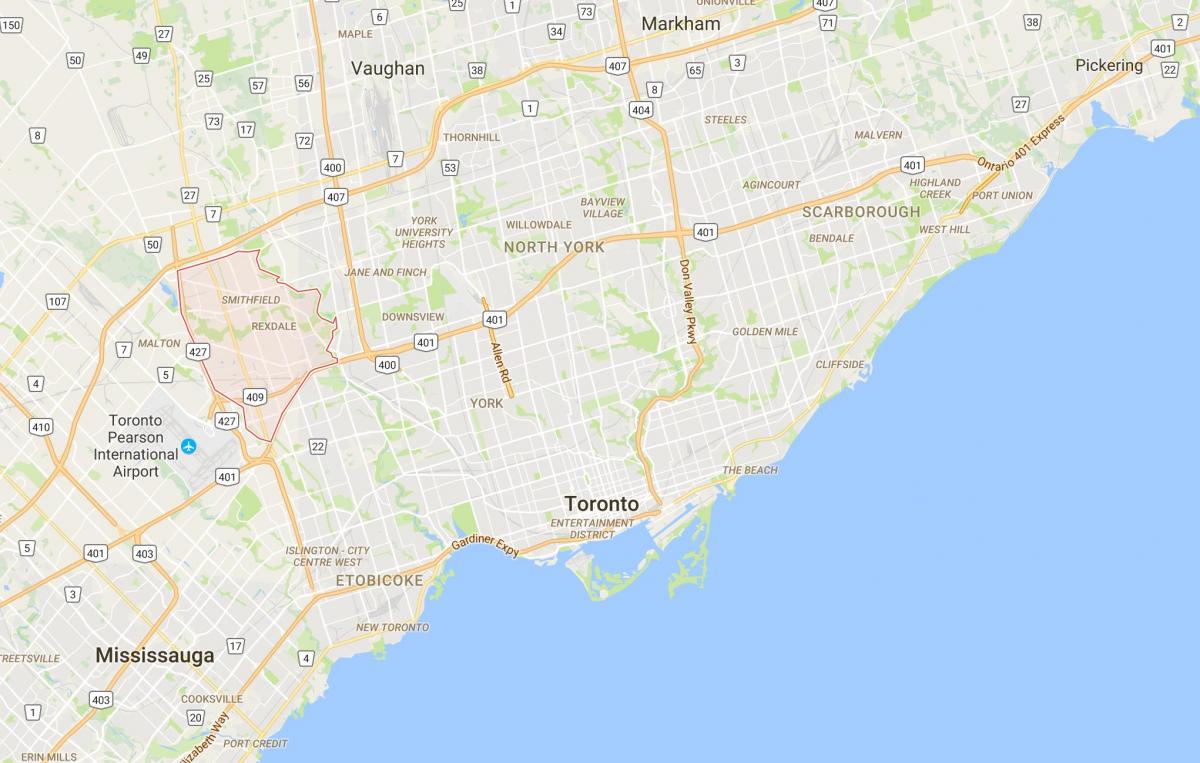 Kart Рексдэйле rayonu, Toronto
