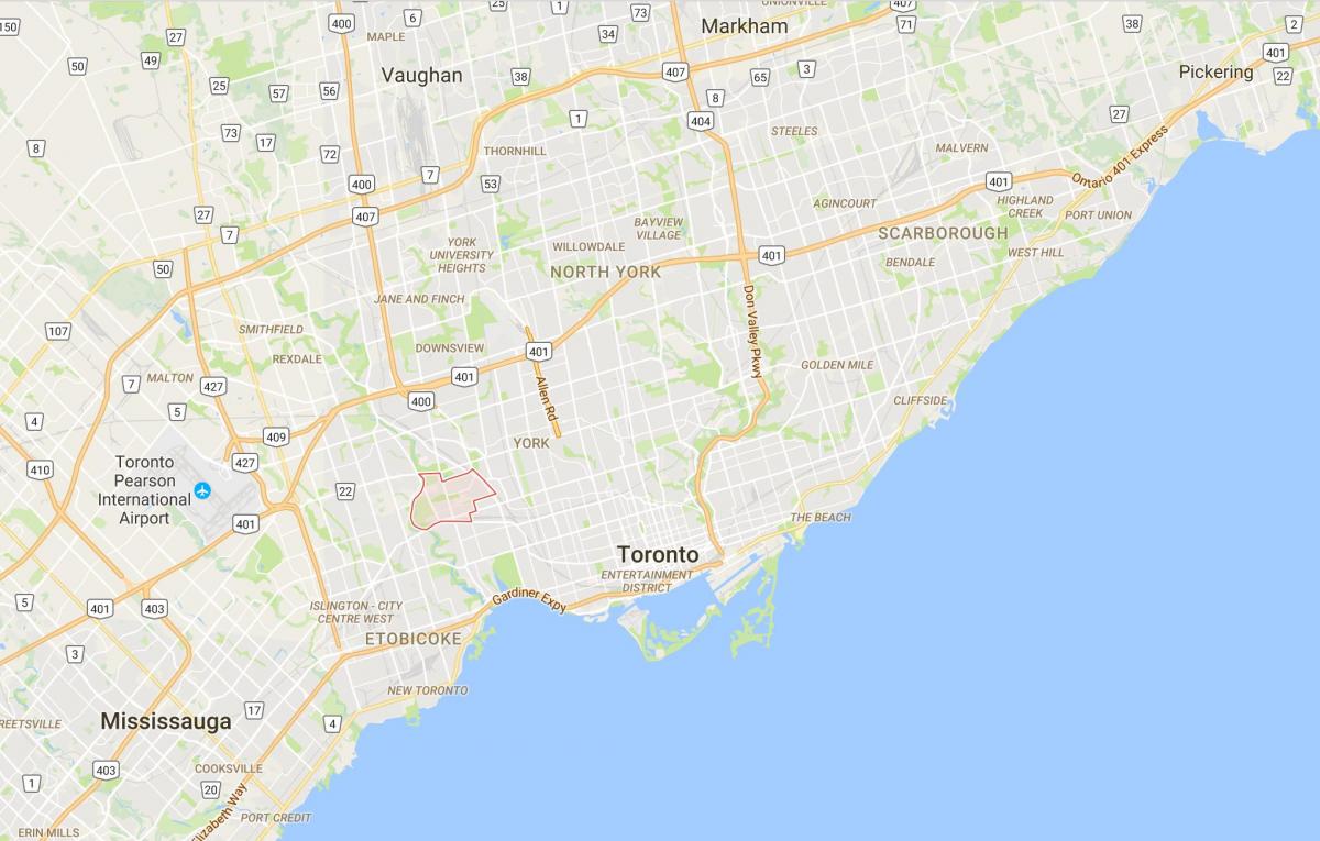 Kart Рокклифф–Smith rayonu, Toronto