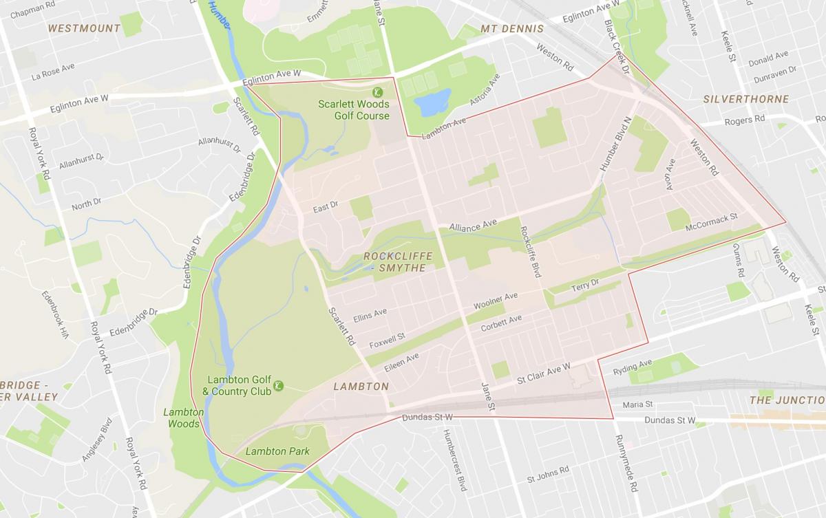 Kart Рокклифф–Smith rayonunda Toronto