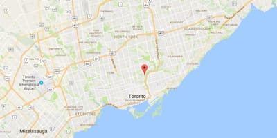Kart Губернаторский körpü rayonu, Toronto