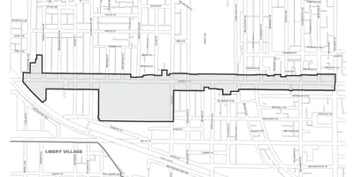 Kart Куин-West street, Toronto