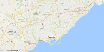 Kart Морнингсайд rayonu, Toronto