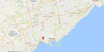 Kart Паркдейл rayonu, Toronto