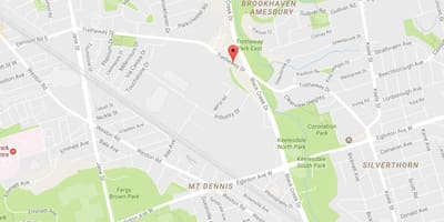 Kart Третхевеи sürücü Toronto