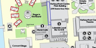 Kart Toronto harbourfront Mərkəzi 