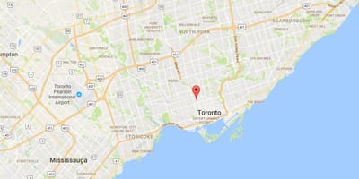 Xəritə tətbiqi rayonu, Toronto