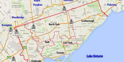 Kart bələdiyyələrin Toronto