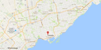 Kart Кенсингтонский bazarı rayonu, Toronto