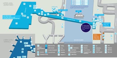 Kart hava limanı Billy Бишоп Toronto Siti 