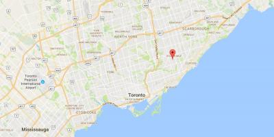 Kart Clairlea rayonu, Toronto