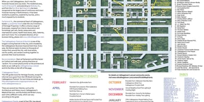 Kart hadisələrin Cabbagetown Toronto