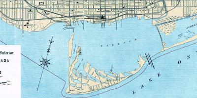 Kart Toronto liman 1906
