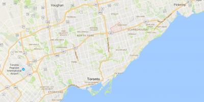 Kart Kontur Tem O ' Шентер – Sullivandistrict Toronto