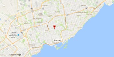 Kart Çaplinin malikanələr rayonu, Toronto