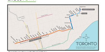 Kart Toronto 5 metro xətti Эглинтон