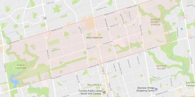Kart Newtonbrook rayonunda Toronto