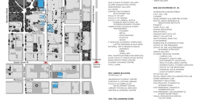 Kart OCAD Universiteti Toronto