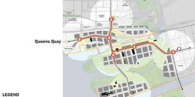 Kart uğurlar şərq sahilində, Şərq və körfəz Toronto