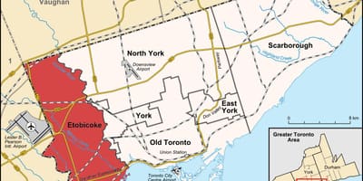Kart rayonunun Toronto Этобико