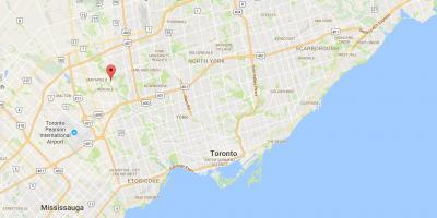Kart Thistletown rayonu, Toronto