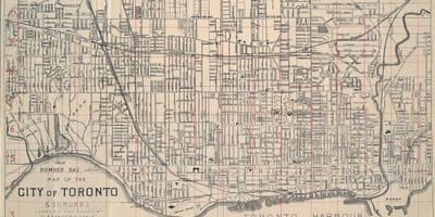 Kart Toronto 1902
