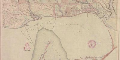 Xəritə torpaq-York, Toronto 1787-1884
