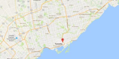 Kart Trefann məhkəmə rayonunun Toronto