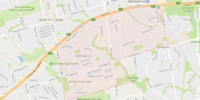 Kart York-Mills rayonunda Toronto
