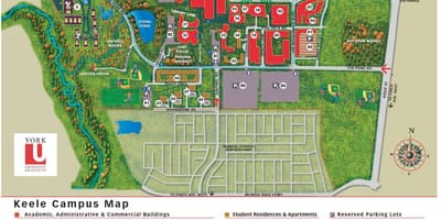 Kart Yorkda кильского universiteti kampus