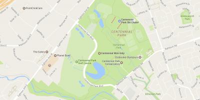 Kart Park centennıal rayonunda Toronto