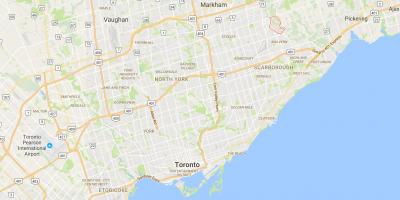 Kart Морнингсайд Хайтс rayonu, Toronto