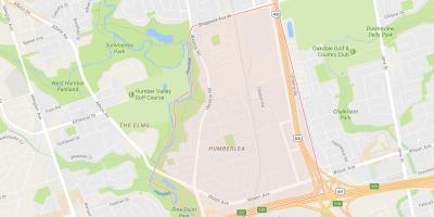 Kart Пельмо Park – Humberlea rayonunda Toronto